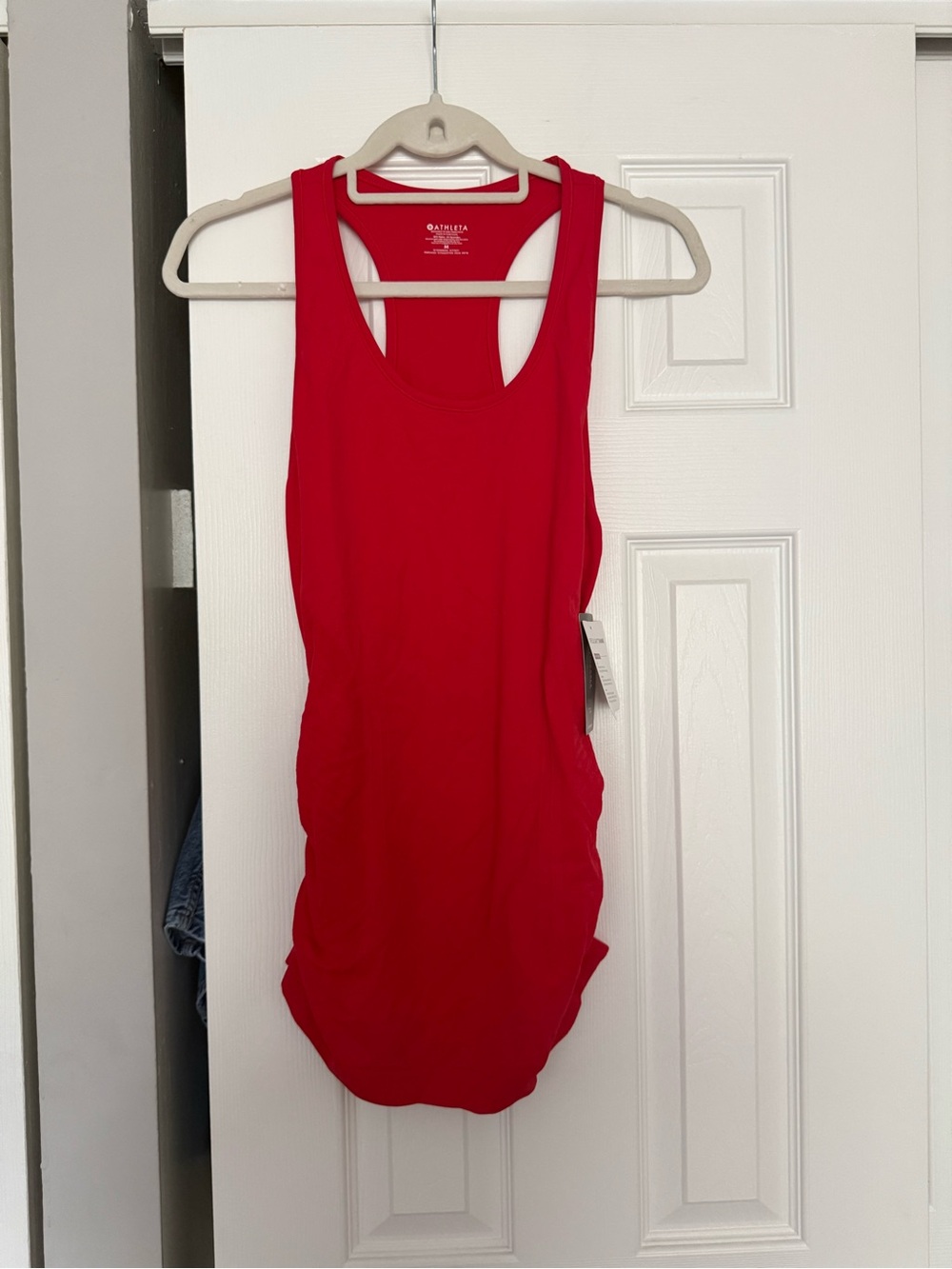Athleta Speedlight Red Racerback Tank Top